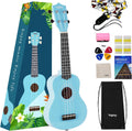 Soprano Ukulele for Beginners with Gig Bag and Accessories