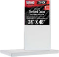 X-Large Stretched Canvas 24x48 in Gallery Depth - Professional 2-Pack