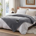 Westinghouse Heated Blanket Twin Size - Soft Flannel Sherpa Comfort