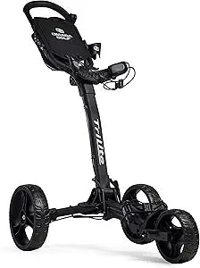 OMADA GOLF Trilite Golf Push Cart: Lightweight & Adjustable Stand