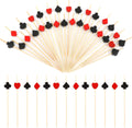 Bamboo Cocktail Picks - Tropical Party Essential