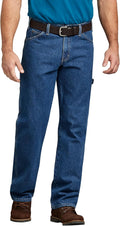 Dickies Men's Relaxed-Fit Carpenter Jean - Durable Work Denim Jeans