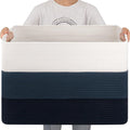 108L Super Large Blanket Basket - Spacious Cotton Rope Storage