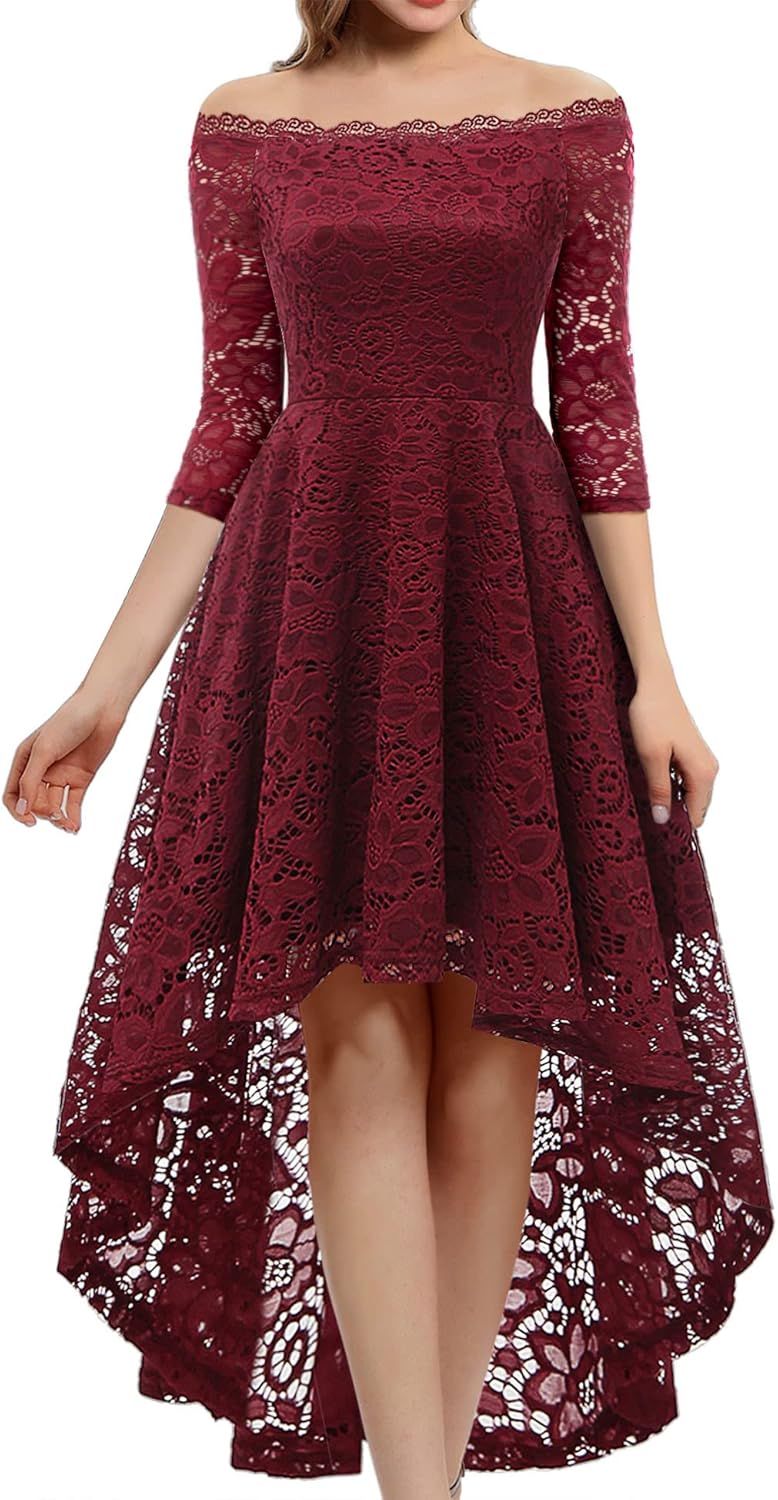Dressystar Women's Lace Cocktail Dress for Formal Events