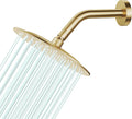 All Metal Rain Shower Head 8 in - Ultra-Thin High Flow