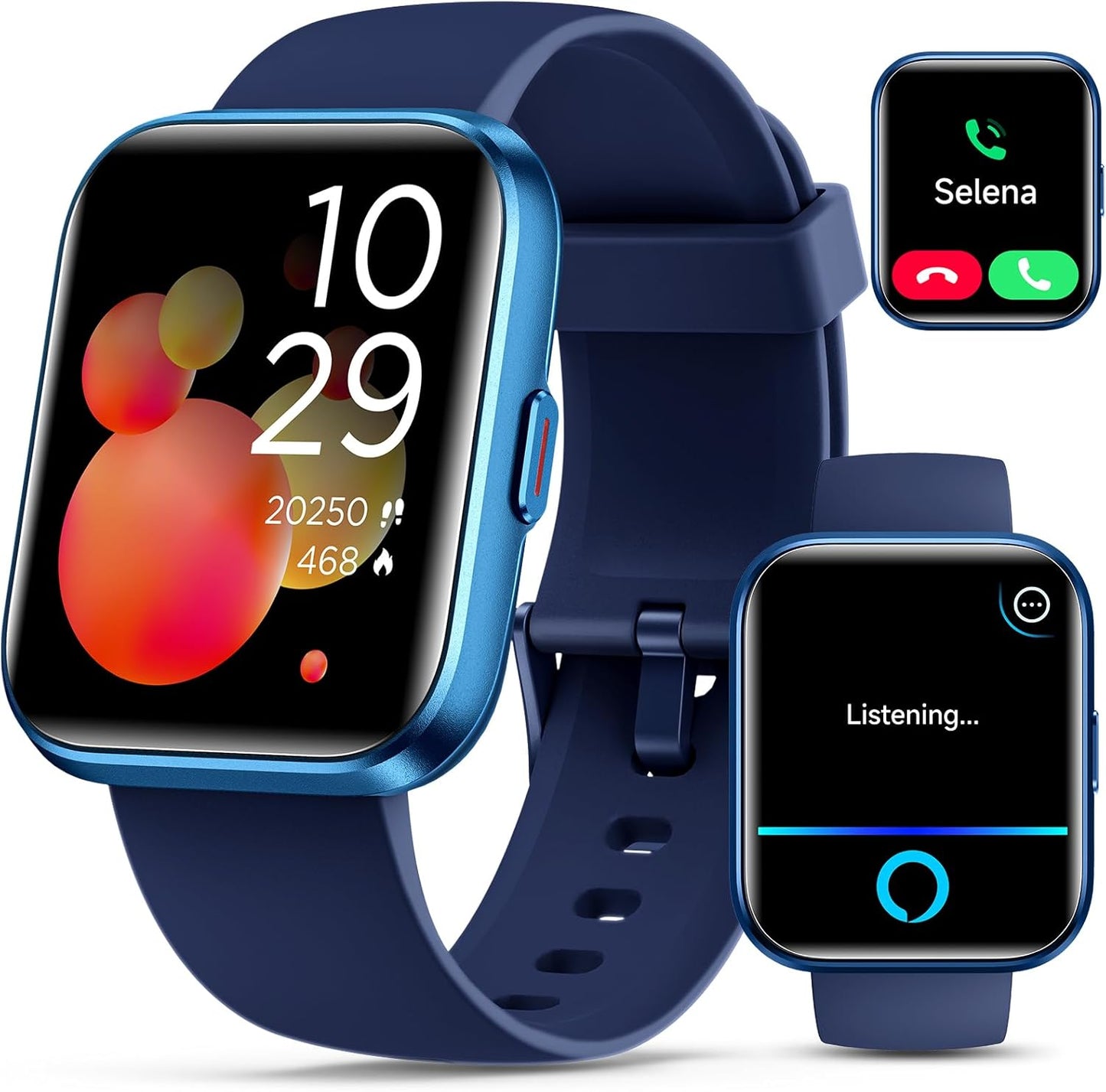 Quican Smartwatch: Alexa, Fitness Tracker, 120 Sports Modes