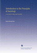 Introduction to the Principles of Sociology Textbook for Colleges
