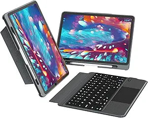 Omikamo iPad 9th Generation Keyboard Case with Trackpad Feature