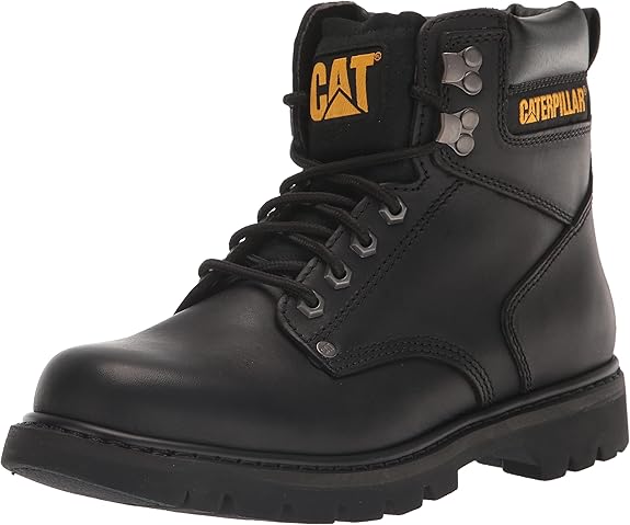 CAT Men's Second Shift Soft Toe Work Boot for Durability and Comfort