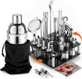 Professional 29-Piece Cocktail Shaker Set for Ultimate Mixology