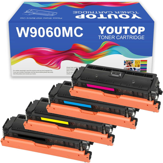 YOUTOP 4PK Toner Cartridges for HP Color Printers