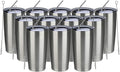 MEWAY 20oz Tumbler 12 Pack Double Wall Vacuum Insulated Travel Mug
