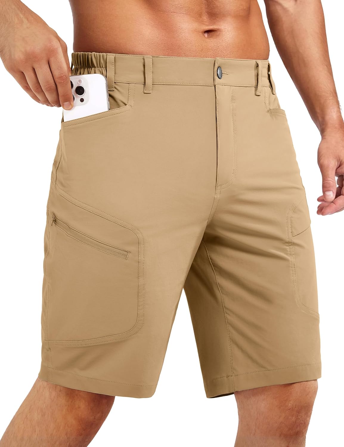Stlight Men's Hiking Cargo Shorts Quick Dry Lightweight Tactical