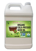 Verdana Pure Neem Oil 1 Gallon - Organic Cold Pressed, Multipurpose