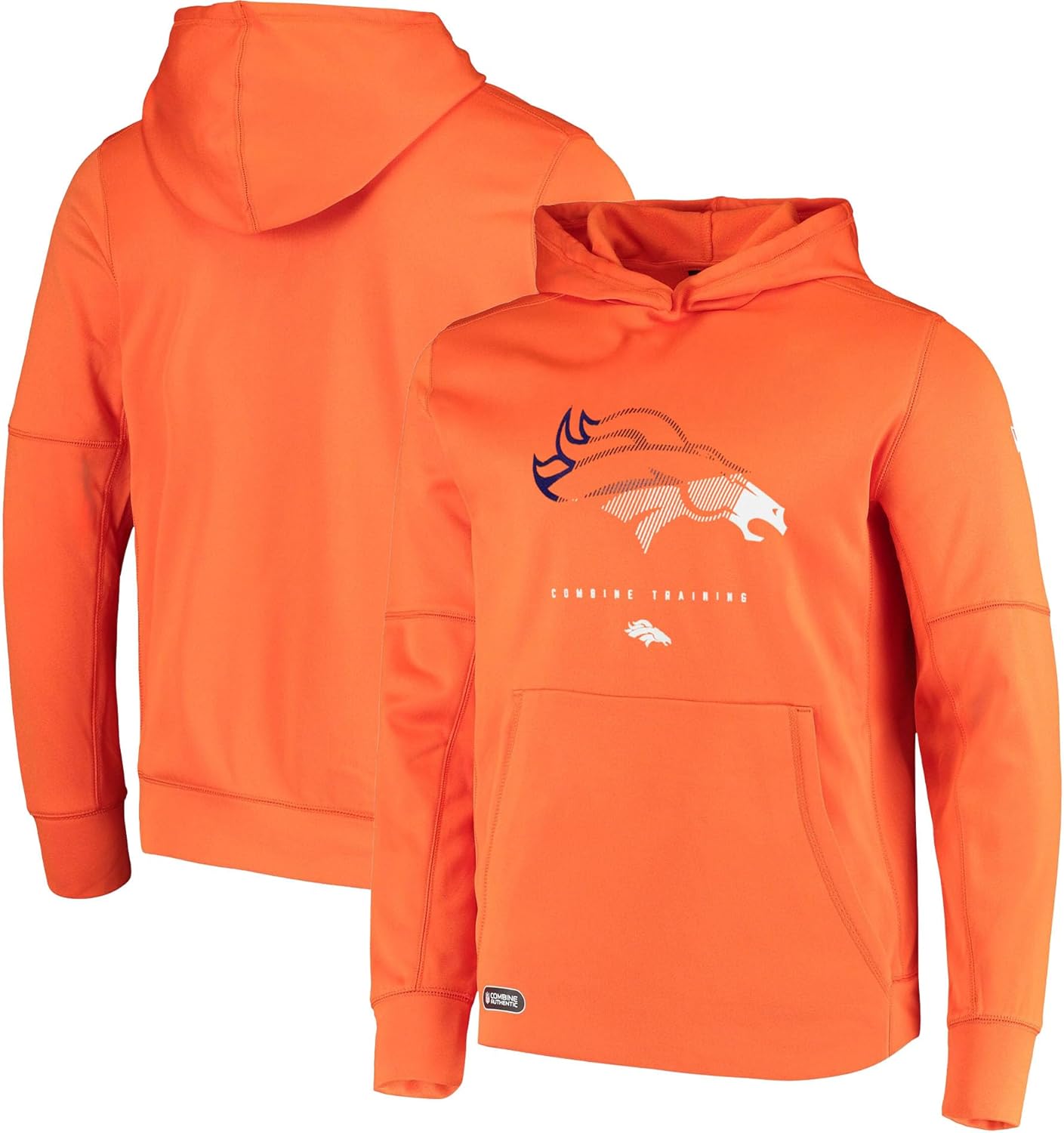 NFL Youth Pullover Hoodie with Faded Logo for Young Fans