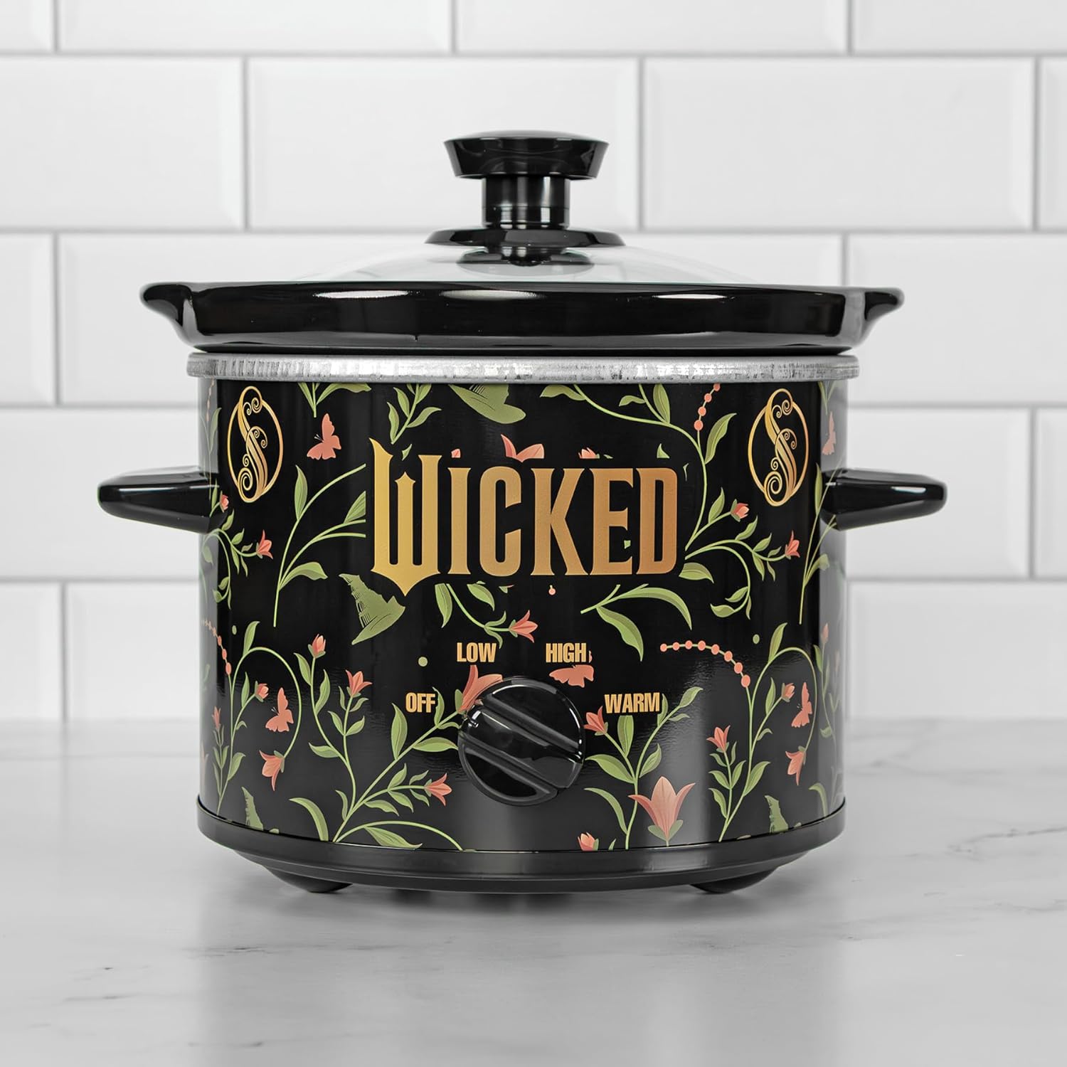 Uncanny Brands Wicked 2qt Slow Cooker for Magical Meals