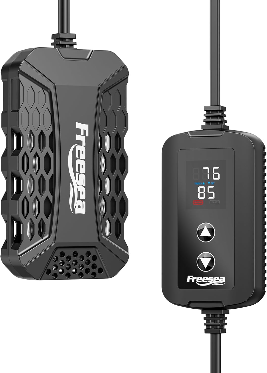 FREESEA 50W Submersible Aquarium Heater: Automatic Stop Heating