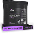 Plant-based Gym Wipes Refill 400 Count - Lavender Clean