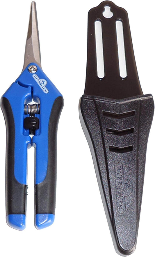 Hydrofarm Precision Curved Blade Gardening Scissor Pruners 12 Pack