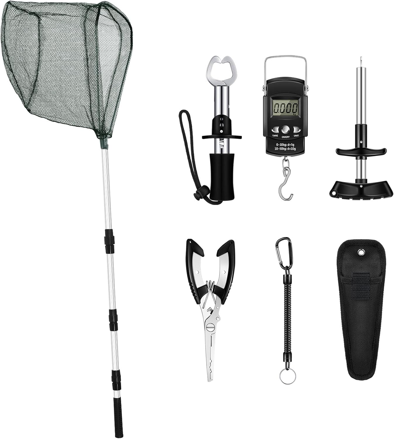 Hungdao 7-Piece Fishing Gear Set - Ultimate Angler's Toolbox