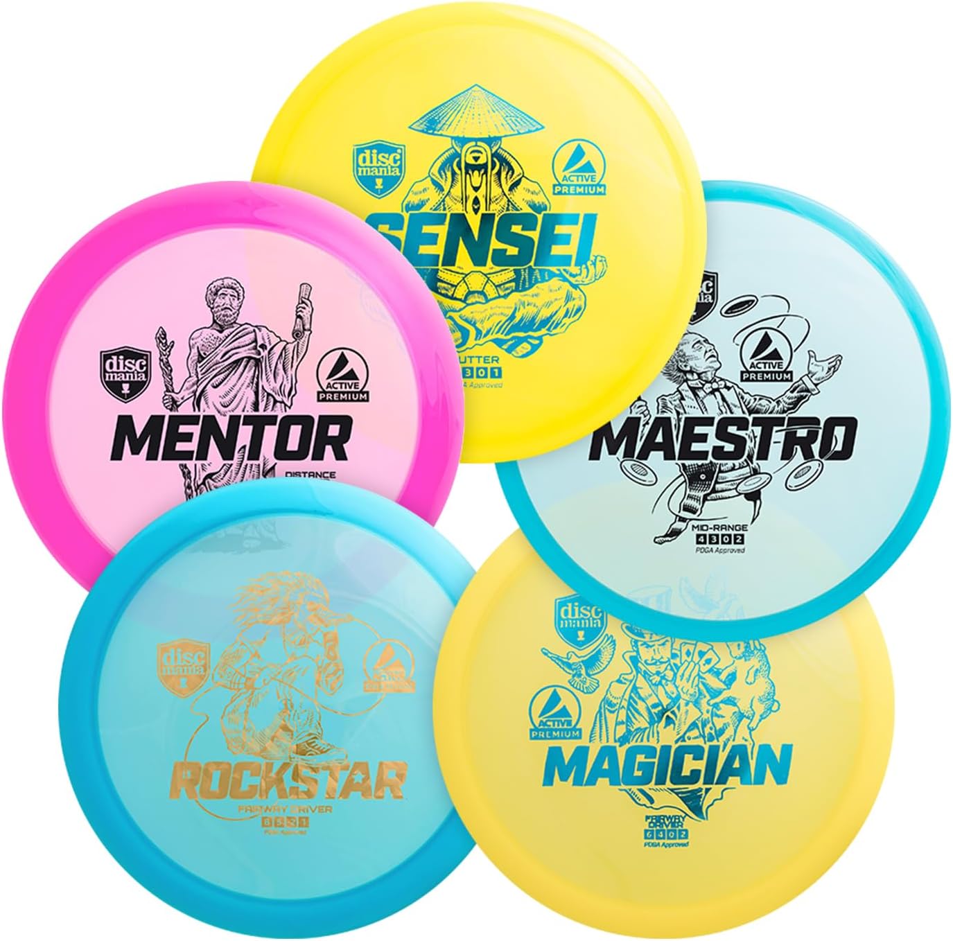 Discmania Disc Golf Set - Perfect Starter Pack for Beginners