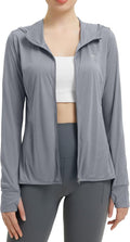 BALEAF Women's Sun Protection Jacket Hoodie for Outdoor Fun