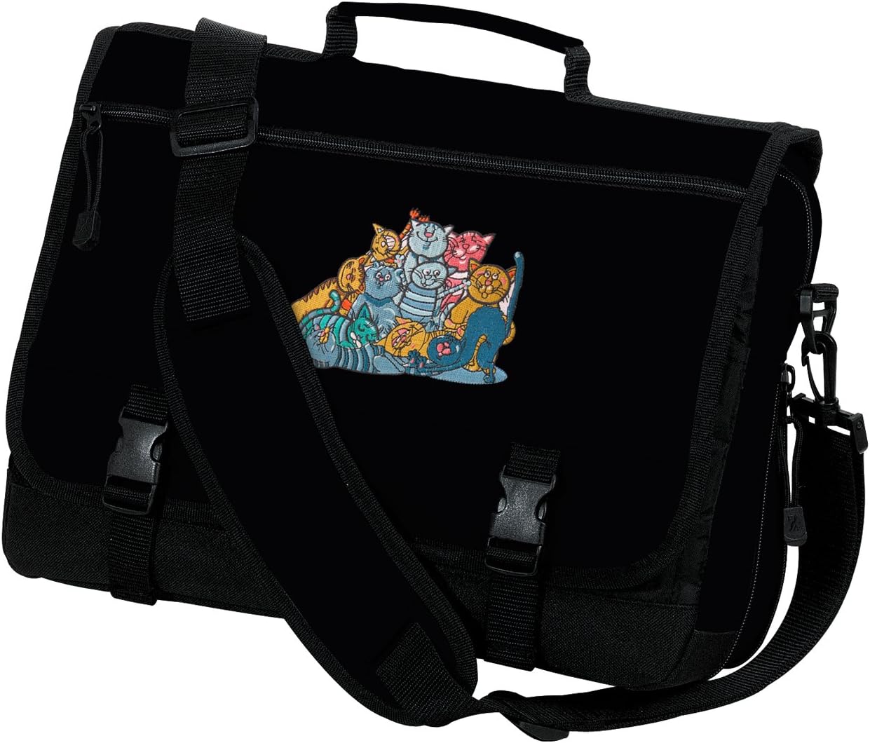 Broad Bay Cats Laptop Bag - Stylish Messenger Bag for Adults