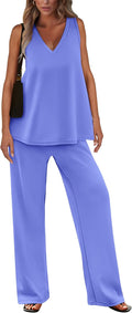 PRETTYGARDEN Women's 2 Piece Summer Tracksuit Set - Comfortable Knit