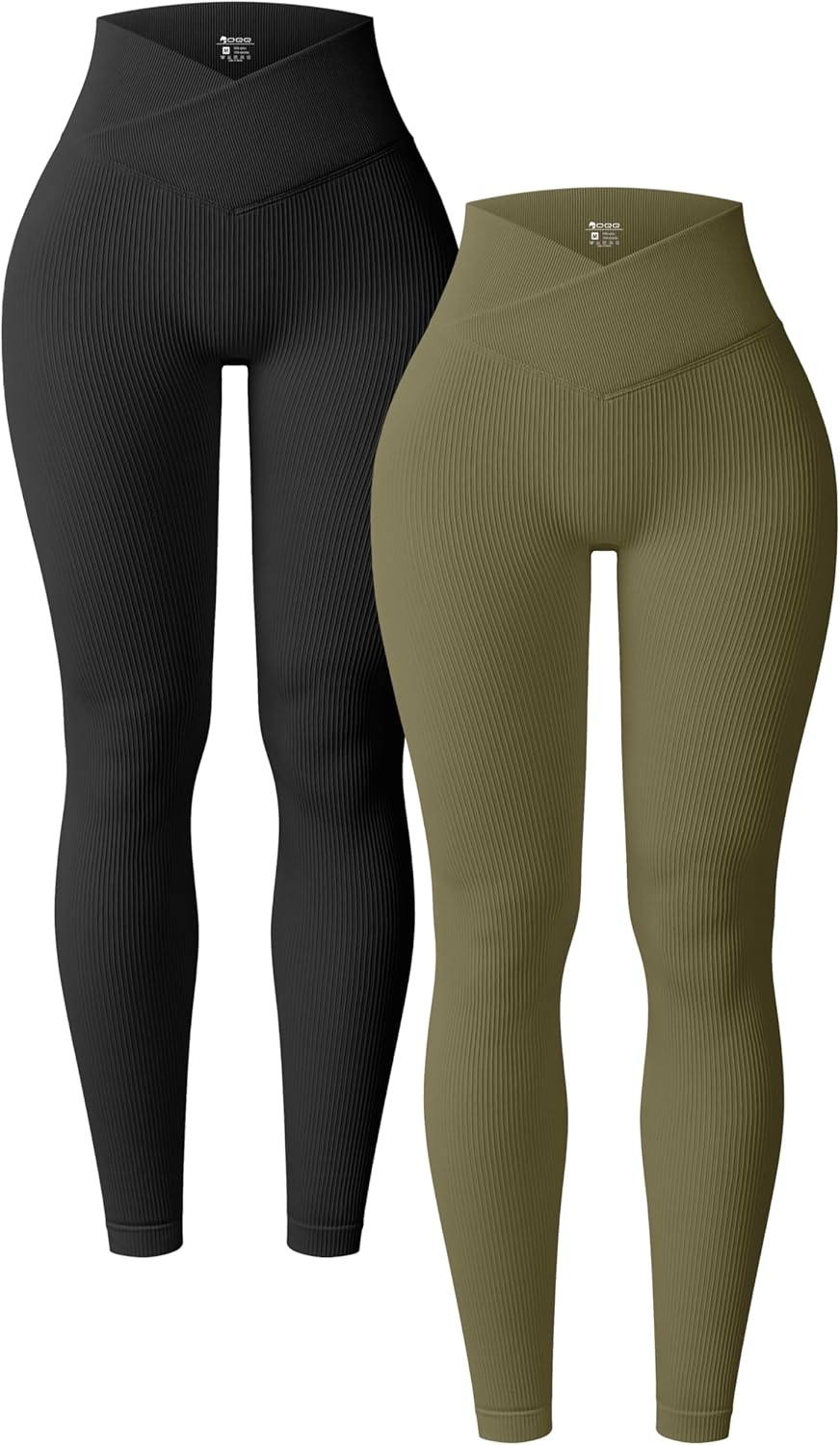 OQQ Women's 2 Piece Yoga Leggings for Comfortable Workouts