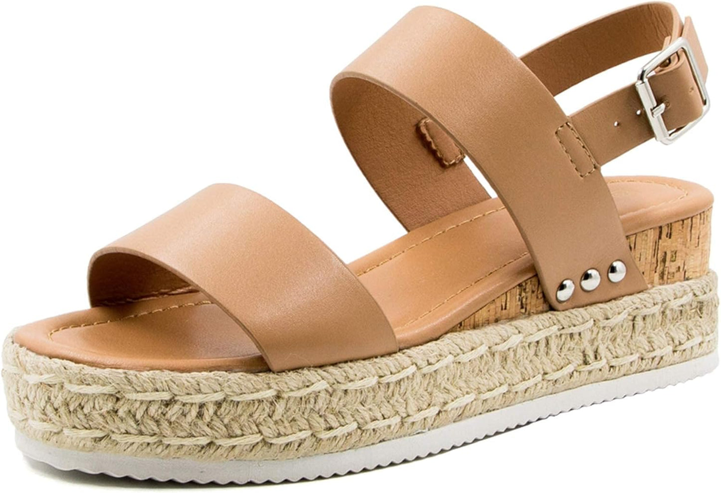 Athlefit Women's Espadrilles Sandals for Chic Summer Style