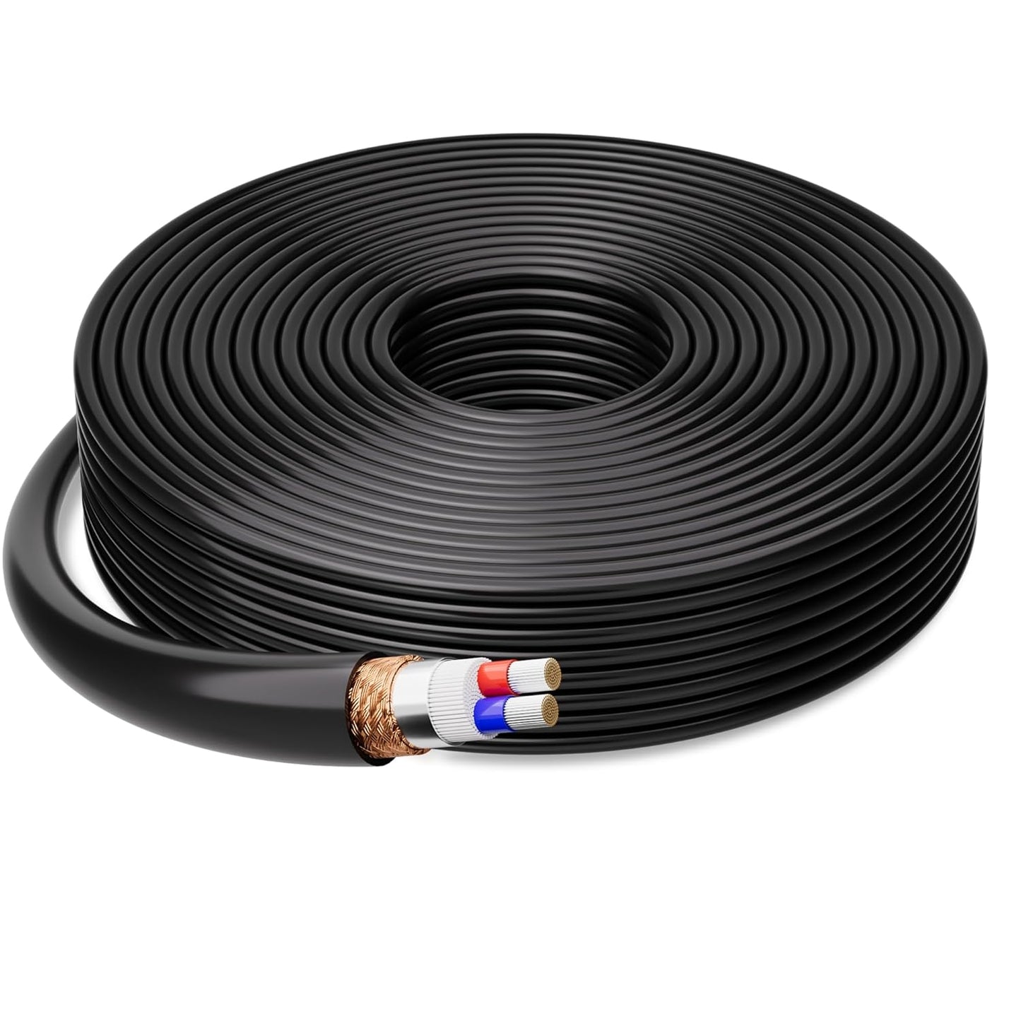 Bulk XLR Microphone Cable 100 Feet for DIY Audio Projects
