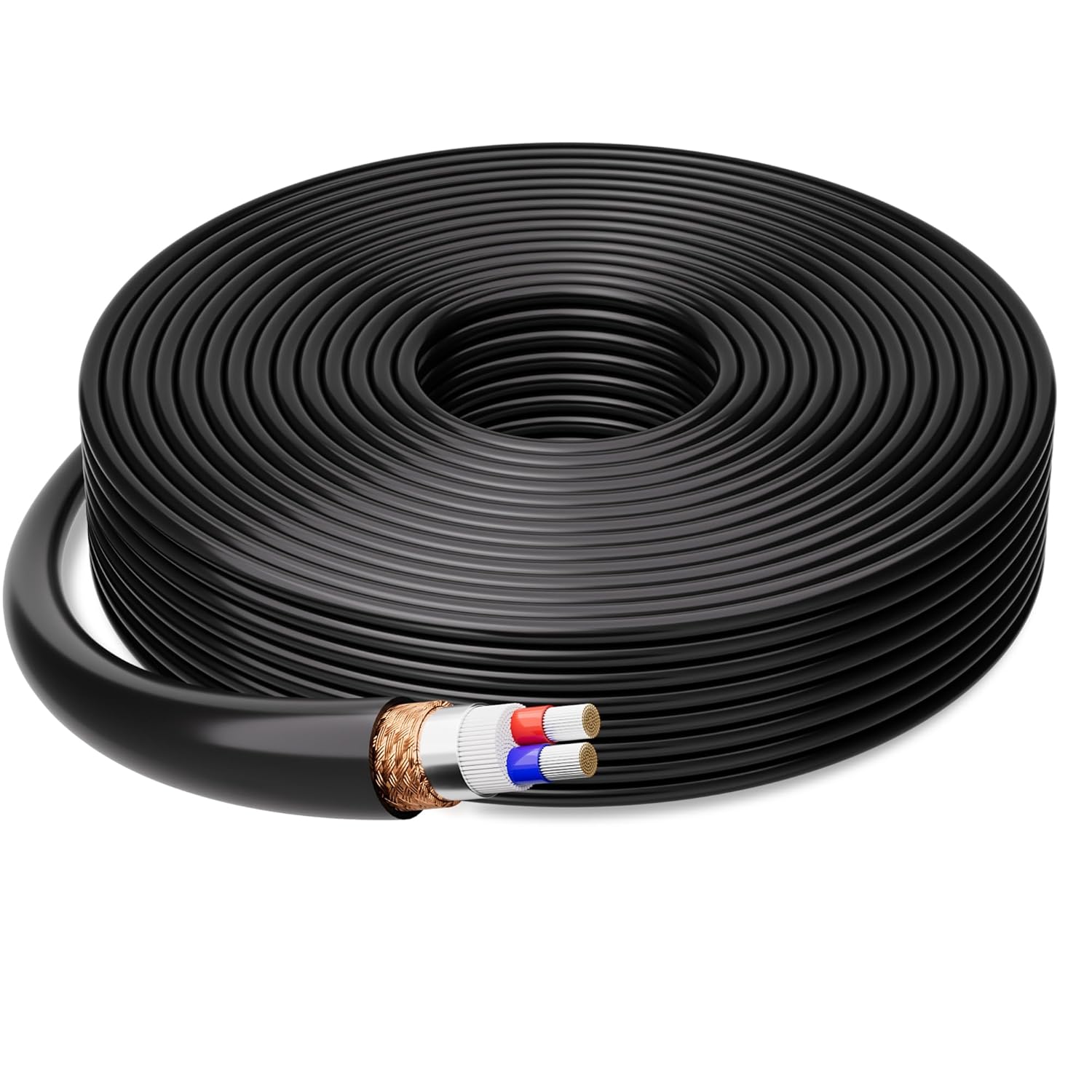 Bulk XLR Microphone Cable 100 Feet for DIY Audio Projects