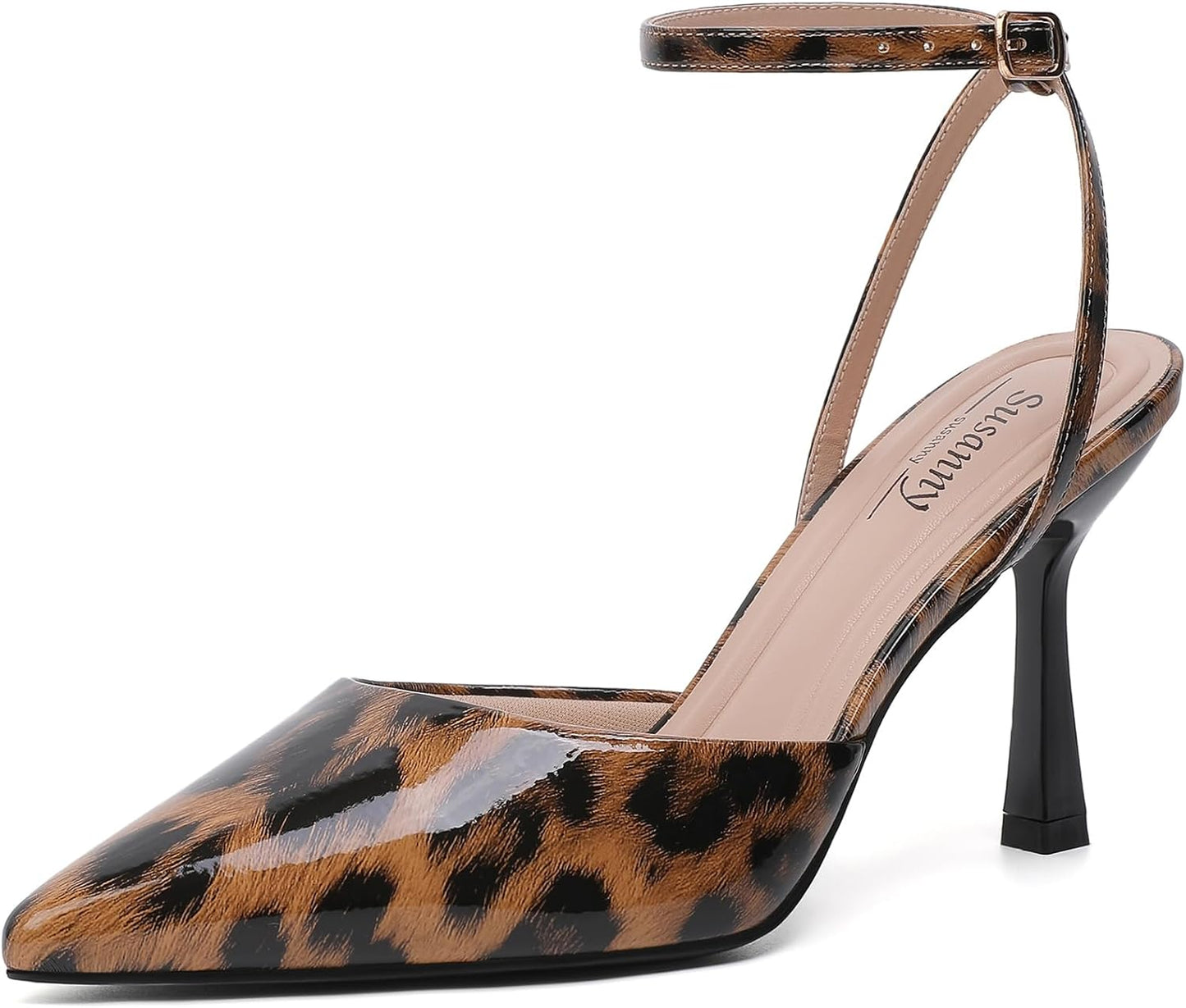 Stiletto Closed Pointed Toe Backless Dress Shoes for Women