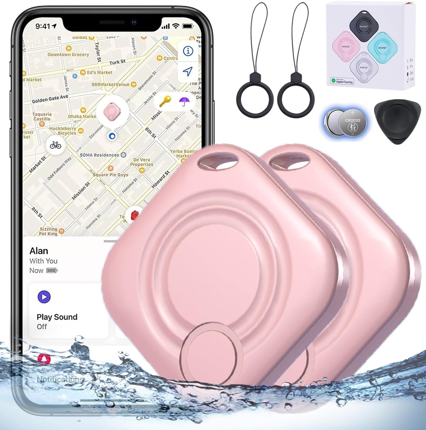 Powerful Bluetooth Key Finder Duo by RooZu