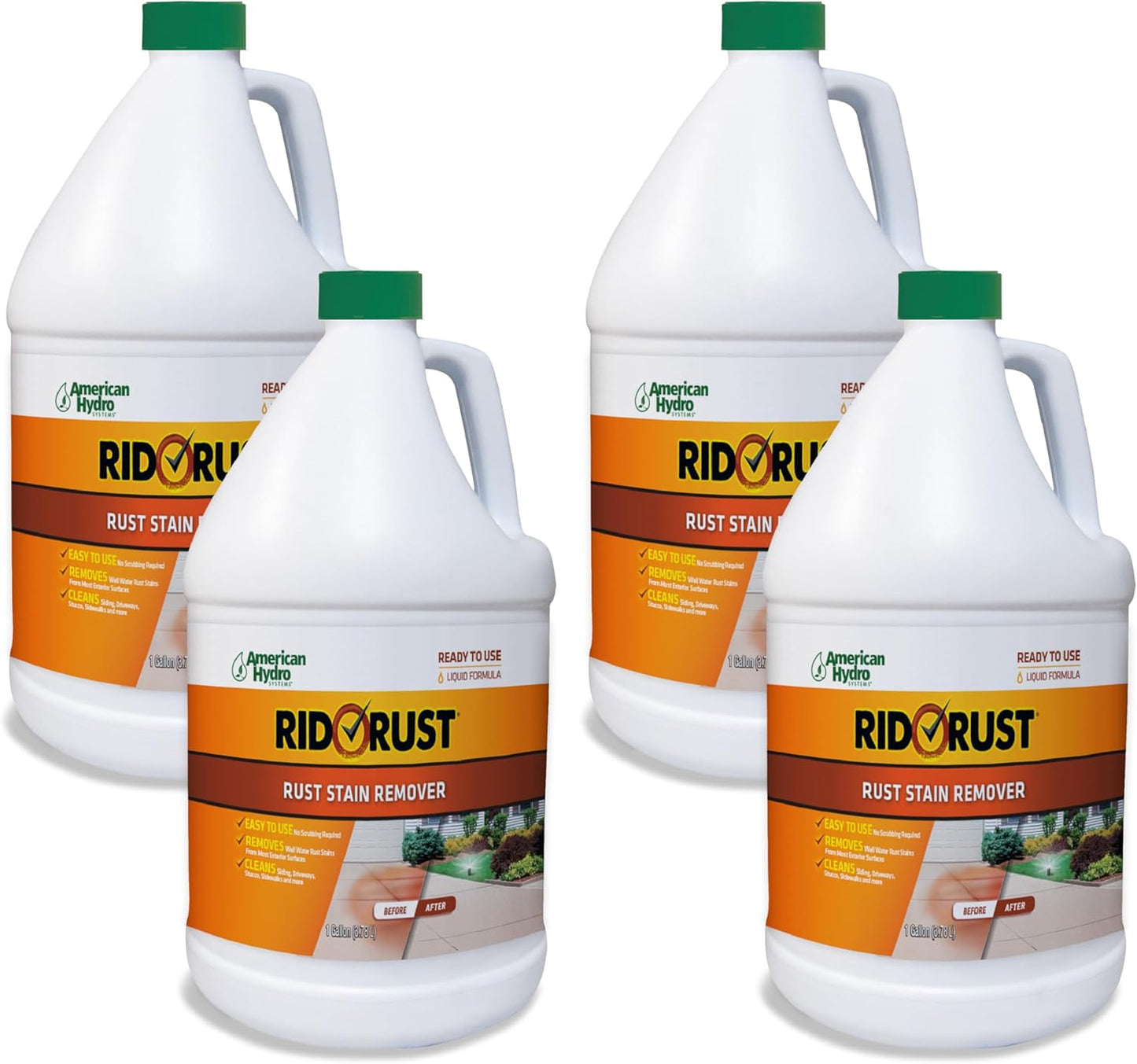 Outdoor Liquid Rust Stain Remover for Concrete and More