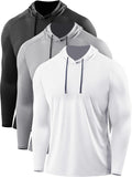 Men's Workout Long Sleeve Fishing Shirt UPF 50+ Sun Protection