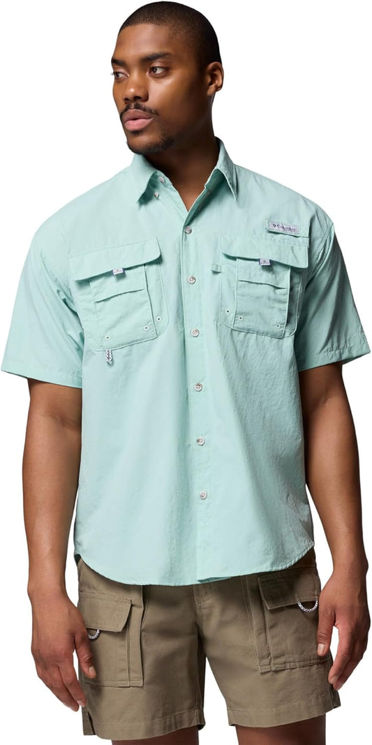 Columbia Men's PFG Bahama II Short Sleeve Shirt for Anglers