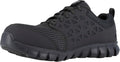 Sublite Cushion Work Shoes for Men Black - Lightweight Alloy Toe