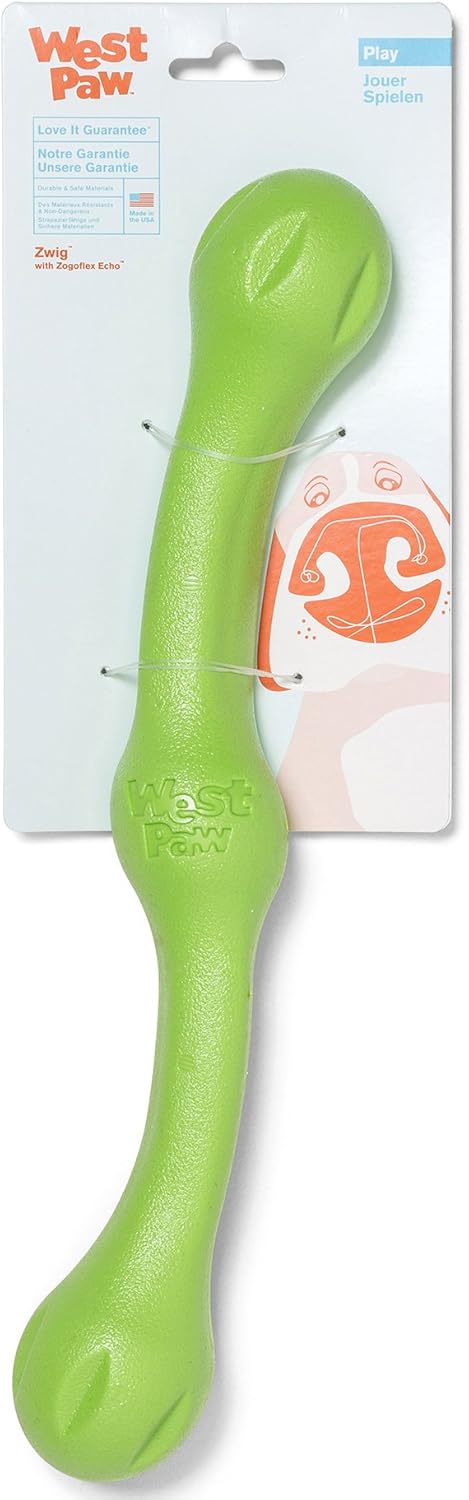 West Paw Zogoflex Echo Zwig: Bouncy Fetch Stick