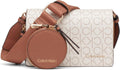 Calvin Klein womens Millie Triple Compartment Camera Bag Crossbody