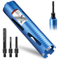 2 1/2 in Dry Core Drill Bit 5/8-11 Thread - Versatile Masonry Drilling