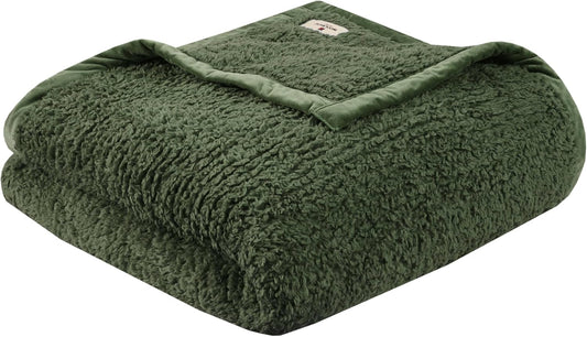 Woolrich Burlington Berber Blanket for Cozy All Season Comfort