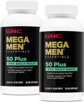 GNC Mega Men 50 Plus One Daily Multivitamin - Daily Support for Men 50