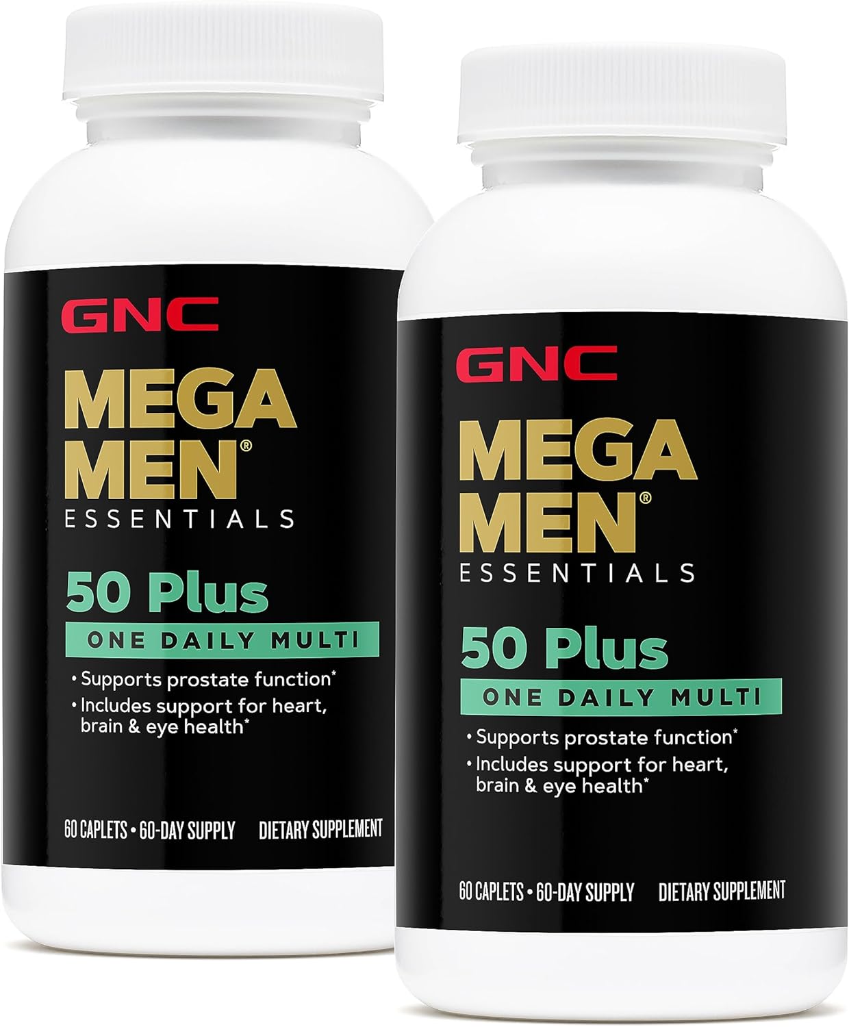 GNC Mega Men 50 Plus One Daily Multivitamin for Men's Health