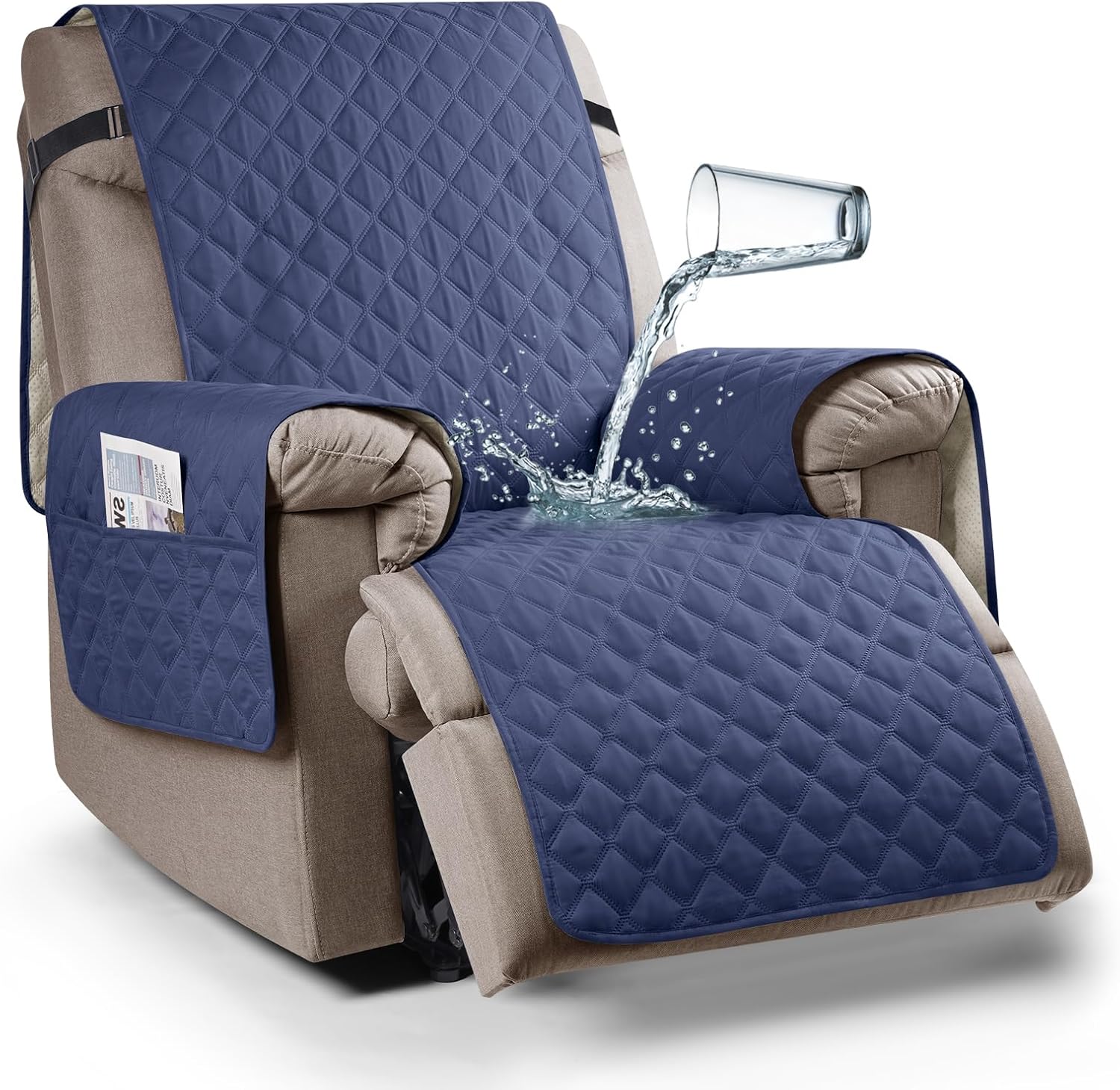 100% Waterproof Recliner Chair Cover for Kids and Pets