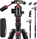 JOILCAN Camera Tripod 83in Heavy Duty Aluminum Tripod - Converts