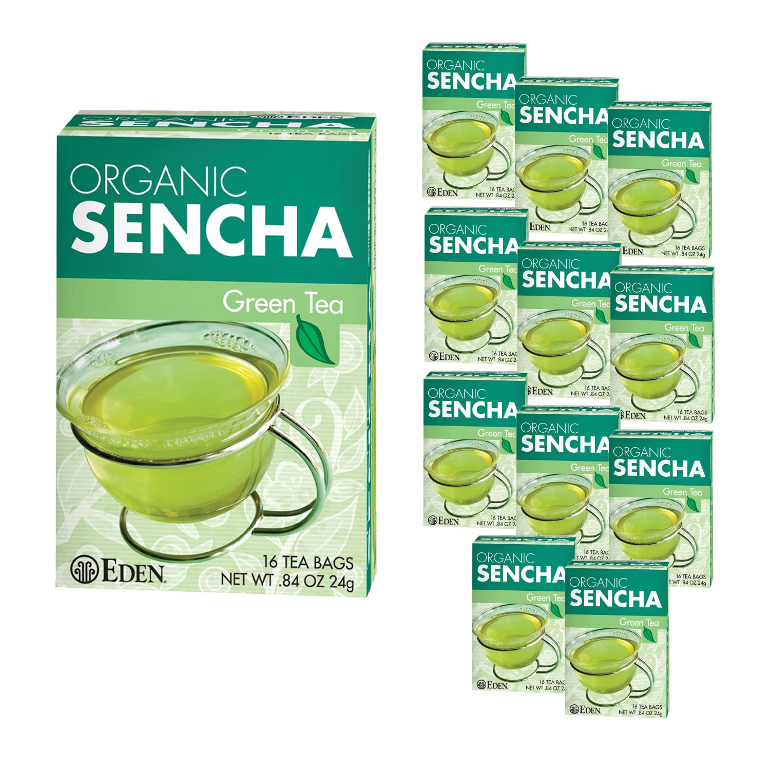 Eden Organic Sencha Green Tea - Premium Japanese Uji Cha