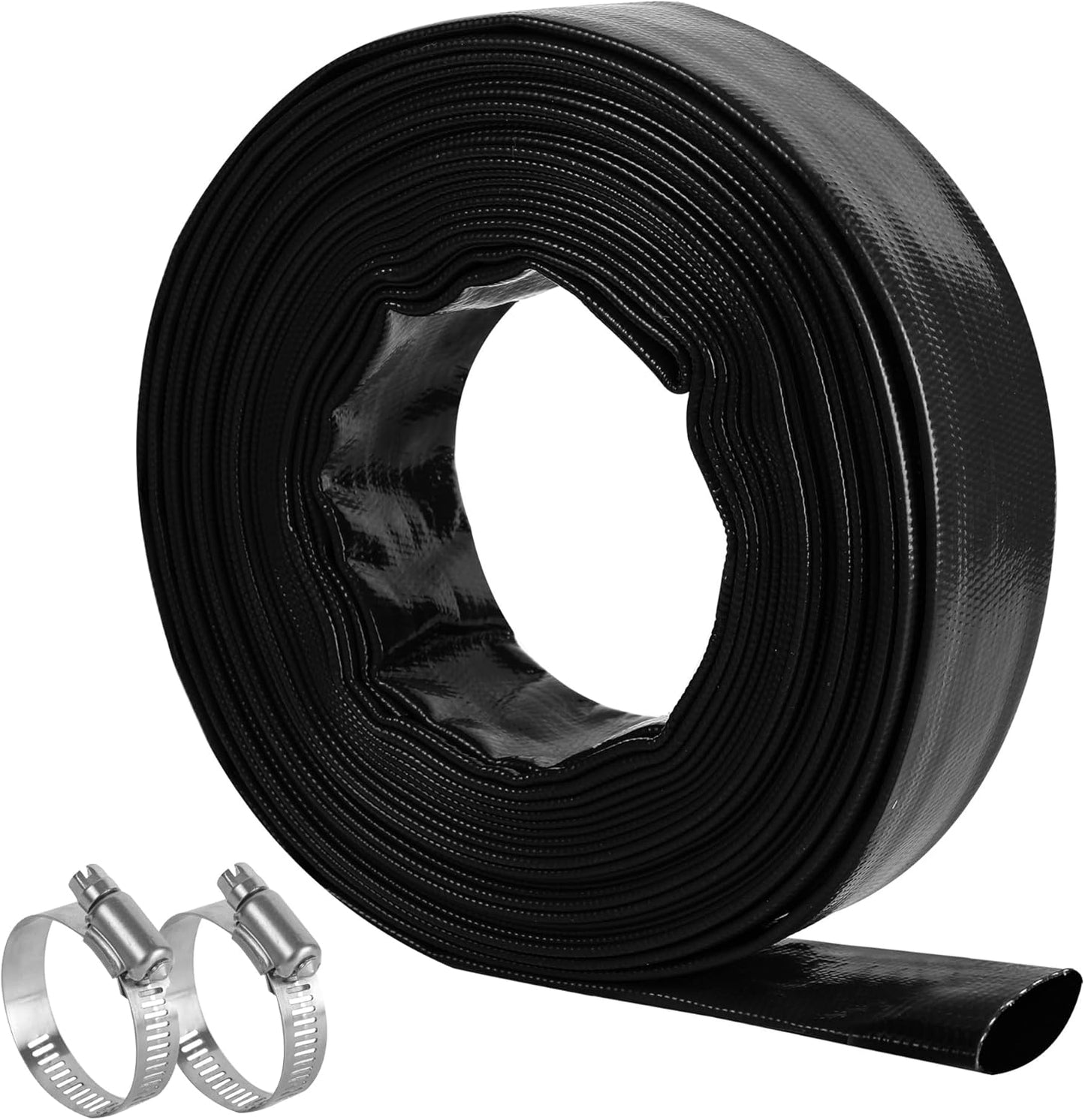 2in x 50 FT Heavy Duty Pool Backwash Hose for Filter Pump