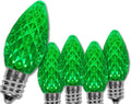 OptiCore C7 LED Christmas Light Bulbs 25 Pack - Heavy Duty Outdoor