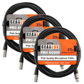 Gearlux XLR Microphone Cable Fully Balanced Male to Female - 25 ft